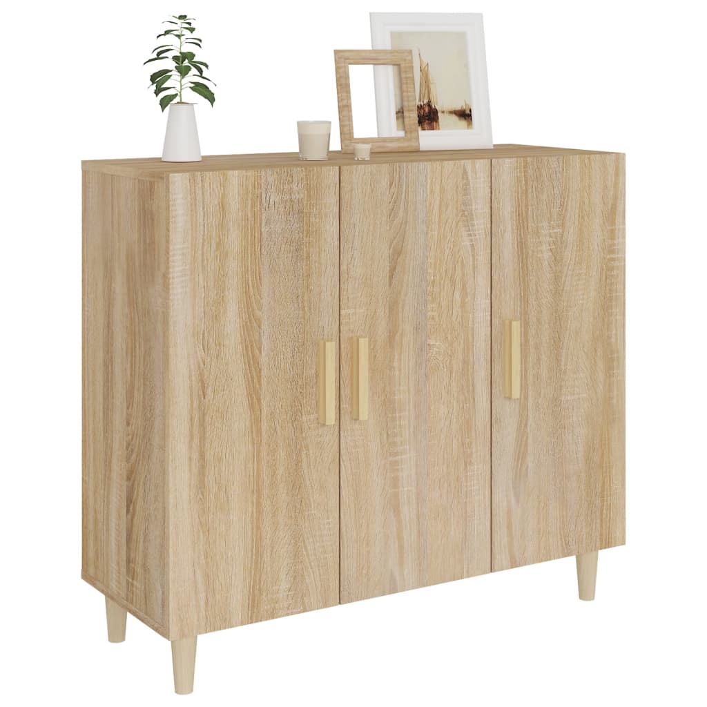 Sideboard | Sonoma Oak | Engineered wood | Medium | Sideboard