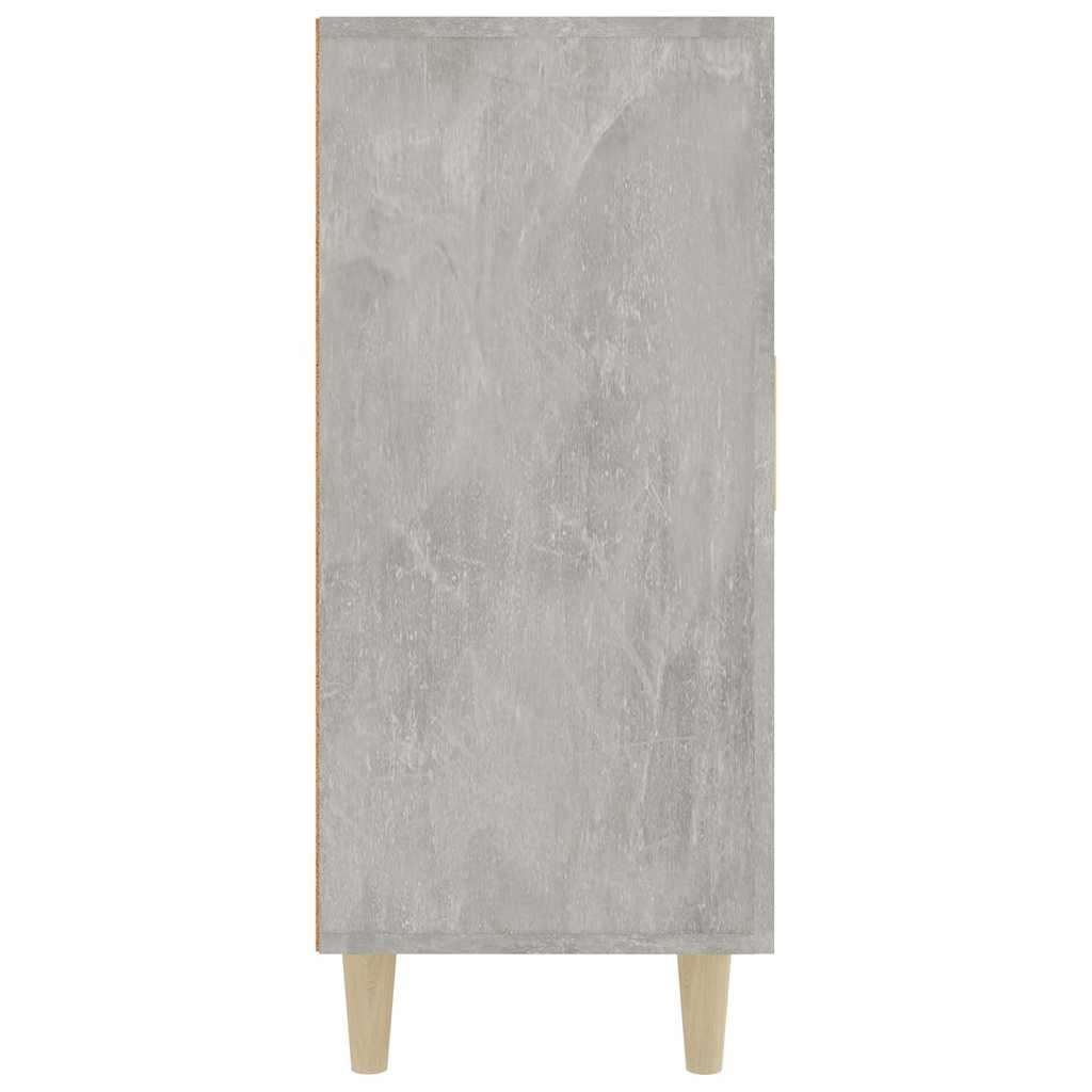 Sideboard Concrete Grey 90x34x80 cm Engineered Wood