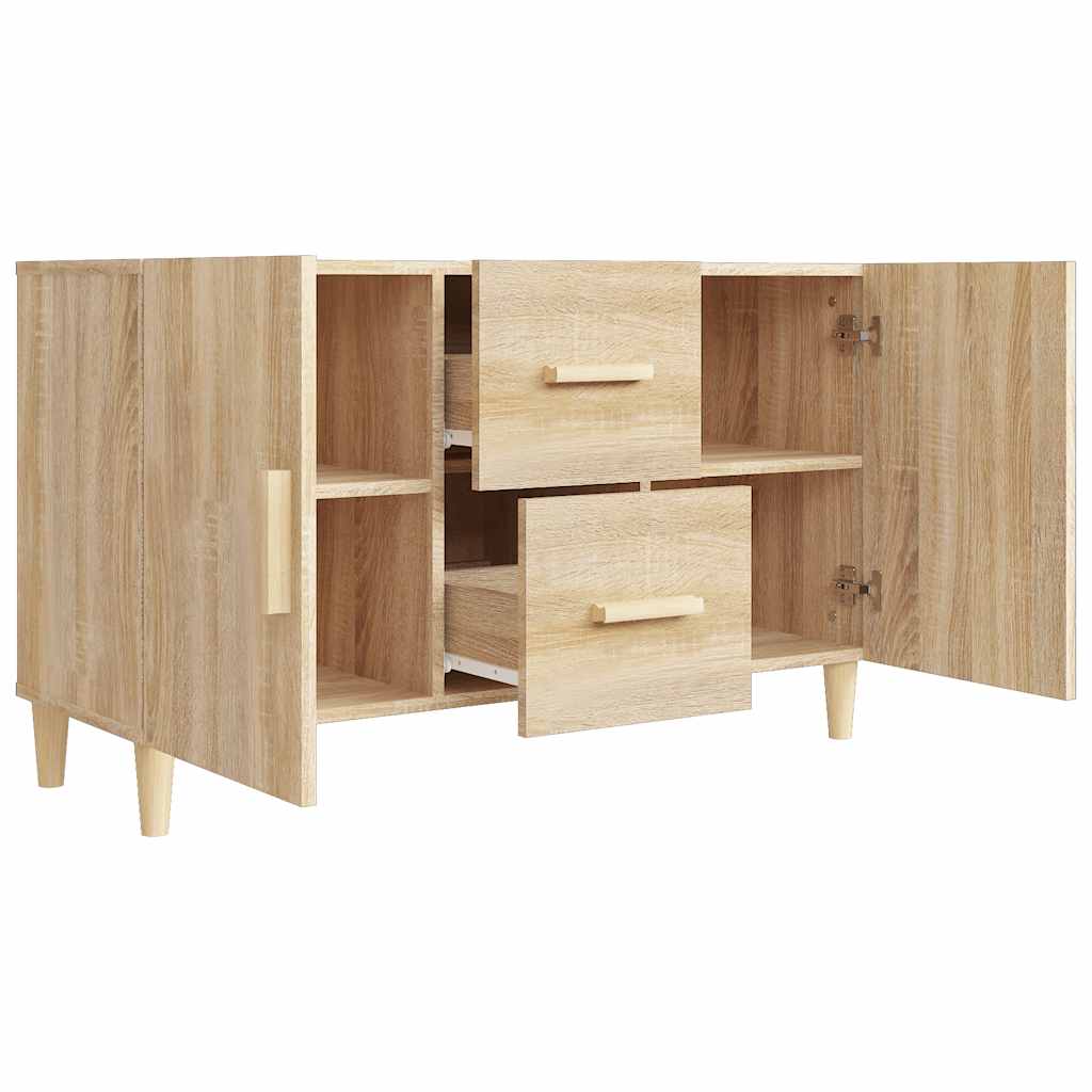 Sideboard Sonoma Oak 100x36x60 cm Engineered Wood
