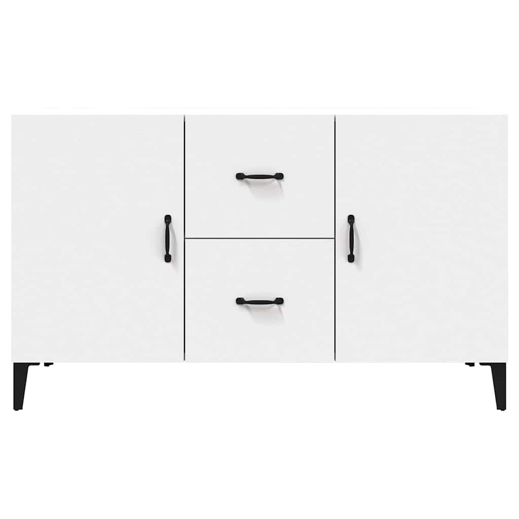 Sideboard White 100x36x60 cm Engineered Wood