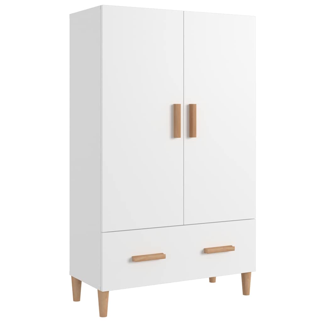 812528 vidaXL Highboard White 70x31x115 cm Engineered Wood