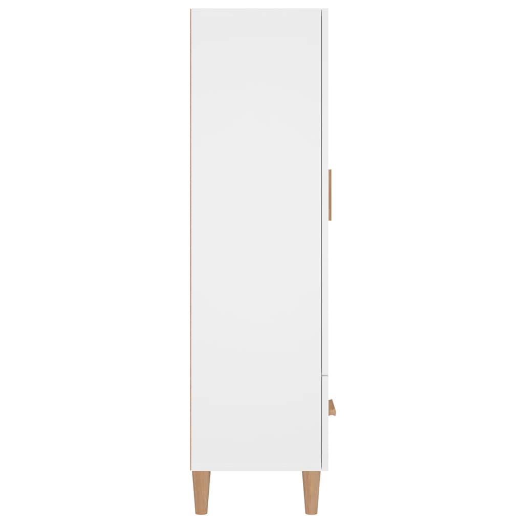 812528 vidaXL Highboard White 70x31x115 cm Engineered Wood