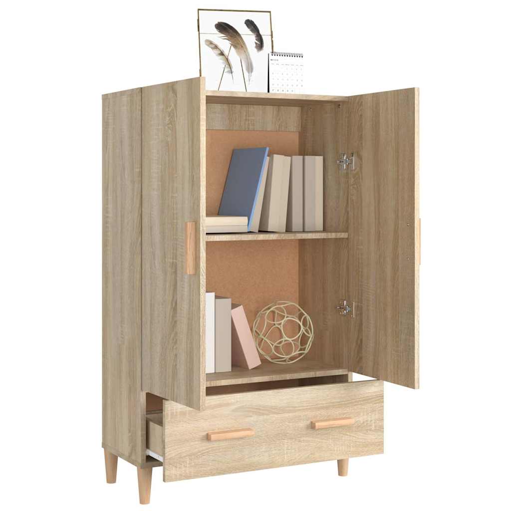Highboard Sonoma Oak 70x31x115 cm Engineered Wood