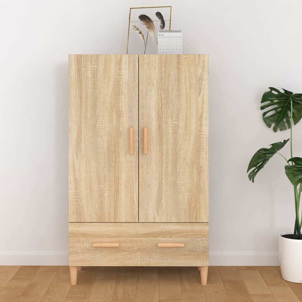 Highboard Sonoma Oak 70x31x115 cm Engineered Wood