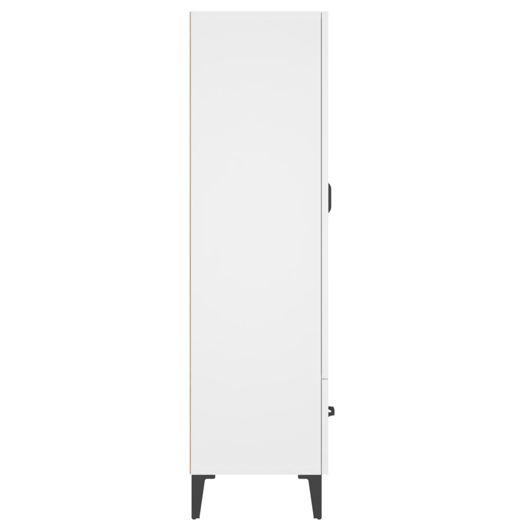 Highboard | White | Engineered wood | Tall | Highboard | Rectangular