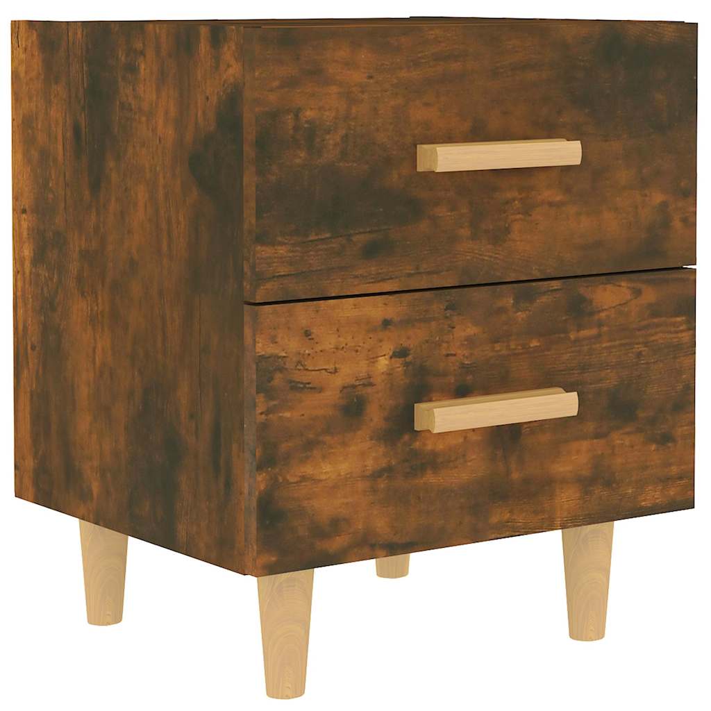 Bed Cabinet Smoked Oak 40x35x47,5 cm