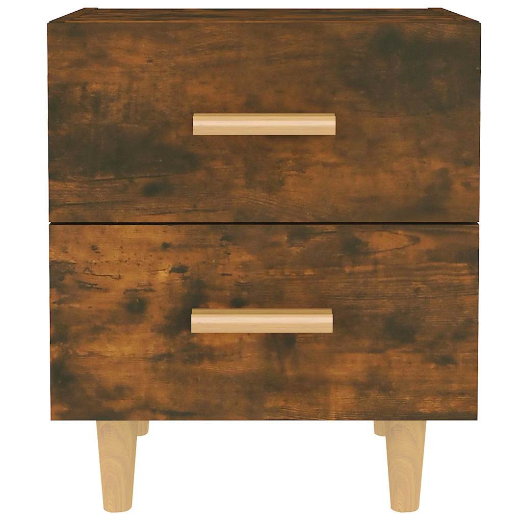 Bed Cabinet Smoked Oak 40x35x47,5 cm