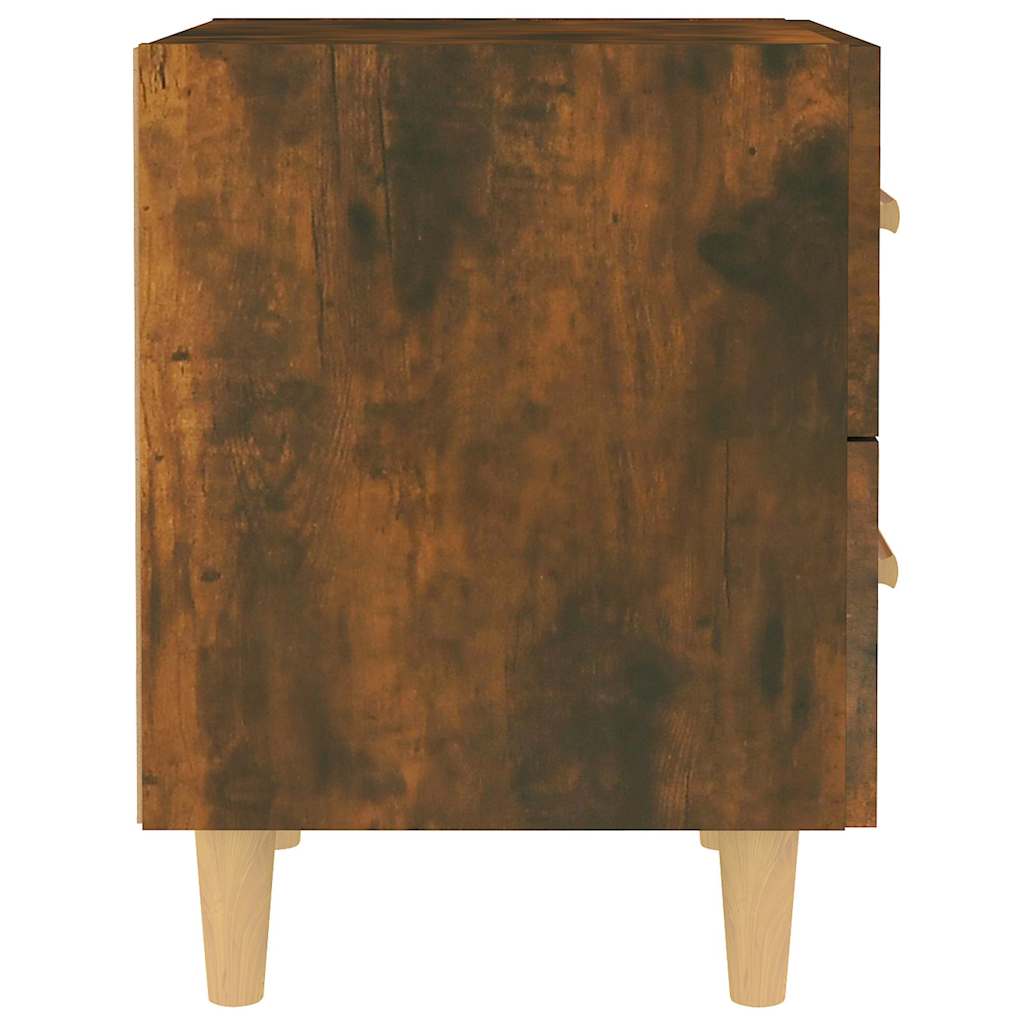 Bed Cabinet Smoked Oak 40x35x47,5 cm