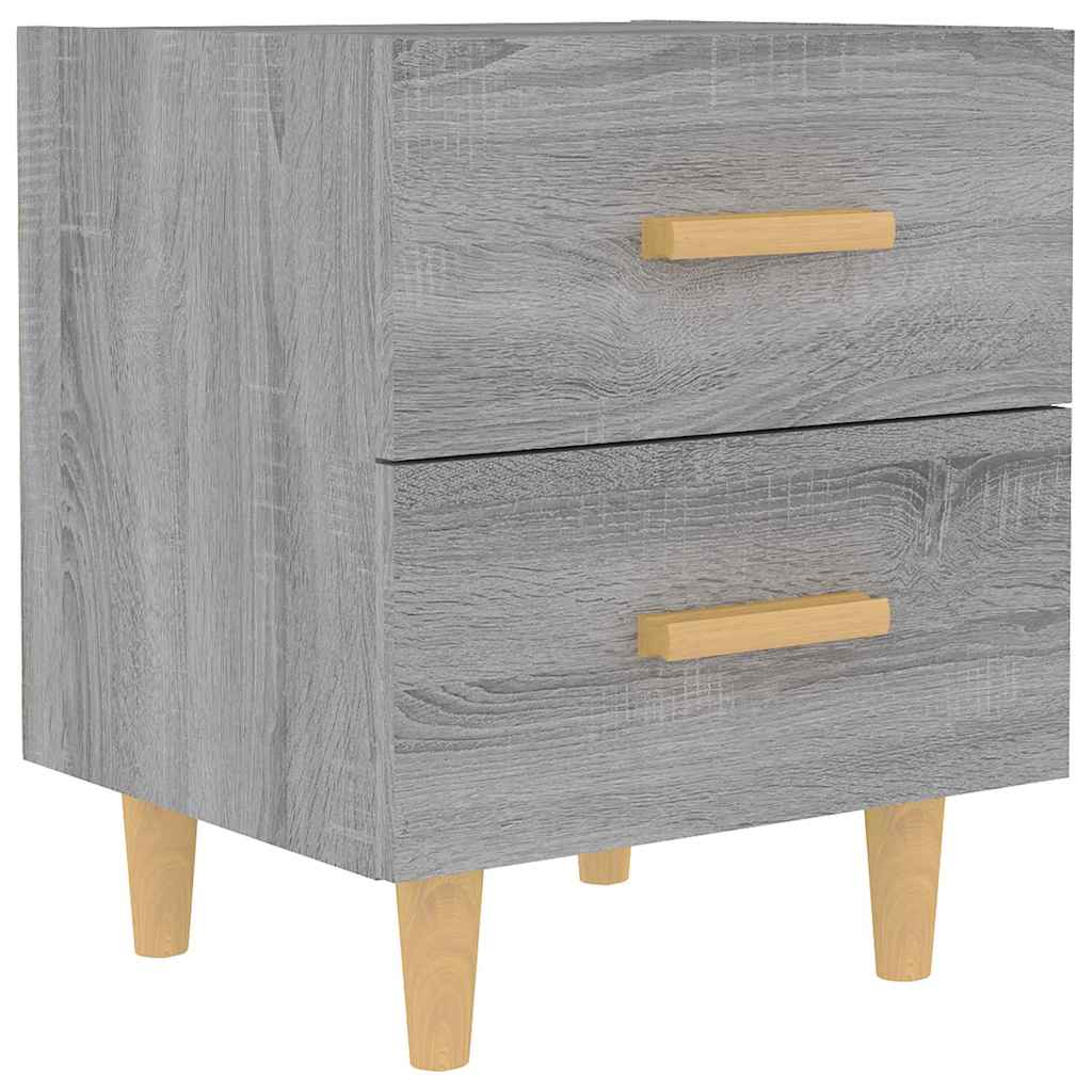 Bed Cabinet Grey Sonoma 40x35x47,5 cm