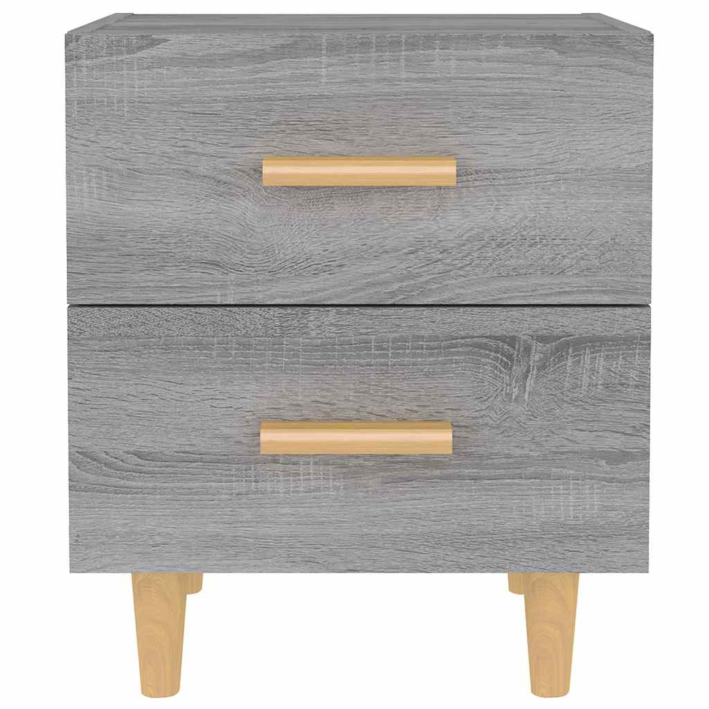 Bed Cabinet Grey Sonoma 40x35x47,5 cm