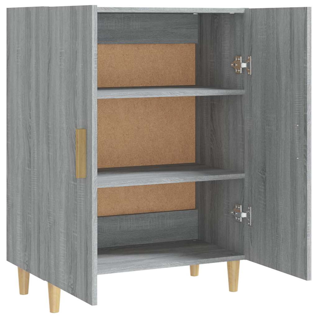Sideboard Grey Sonoma 70x34x90 cm Engineered Wood