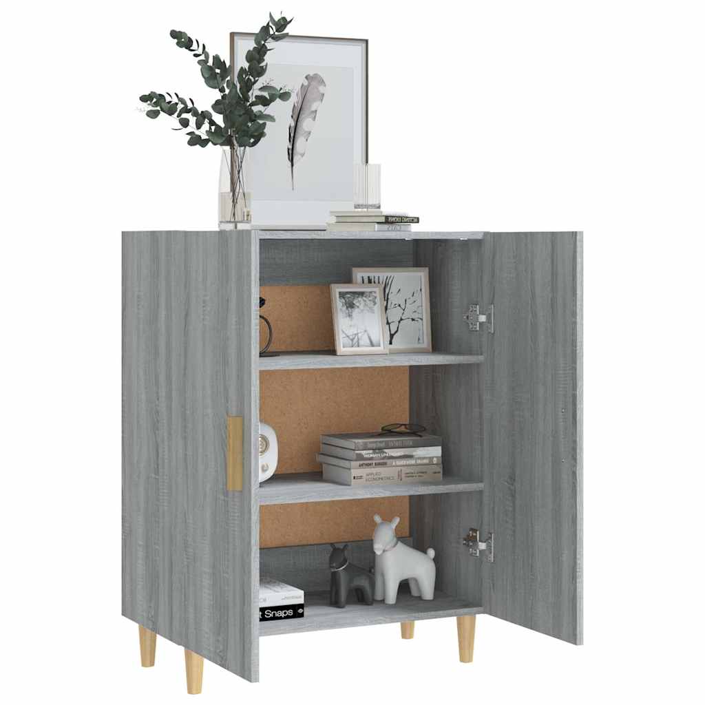 Sideboard Grey Sonoma 70x34x90 cm Engineered Wood