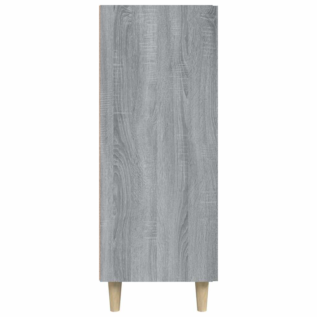 Sideboard Grey Sonoma 69,5x34x90 cm Engineered Wood