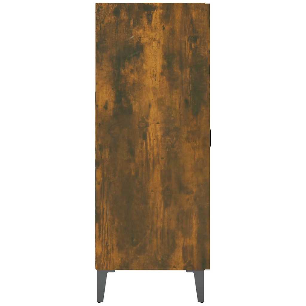 Sideboard Smoked Oak 69,5x34x90 cm Engineered Wood