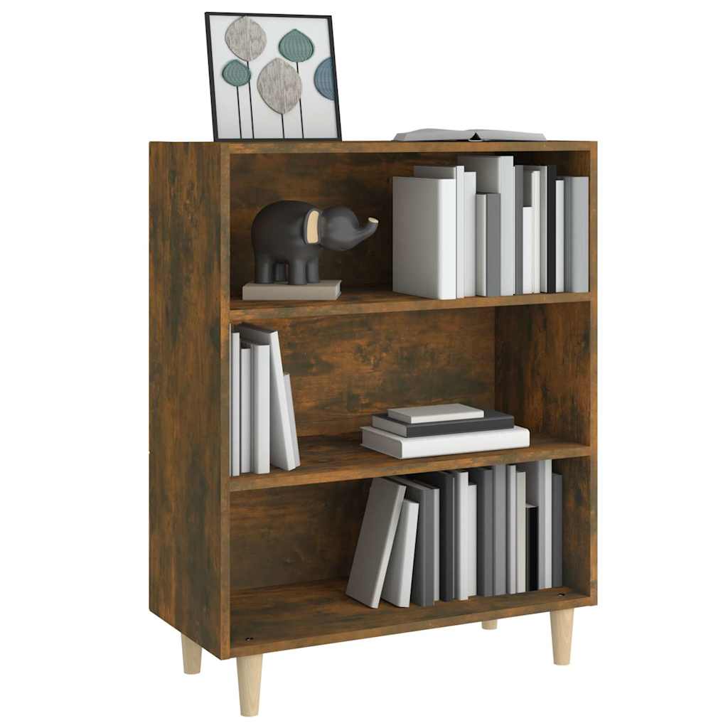 Sideboard Smoked Oak 69,5x32,5x90 cm Engineered Wood