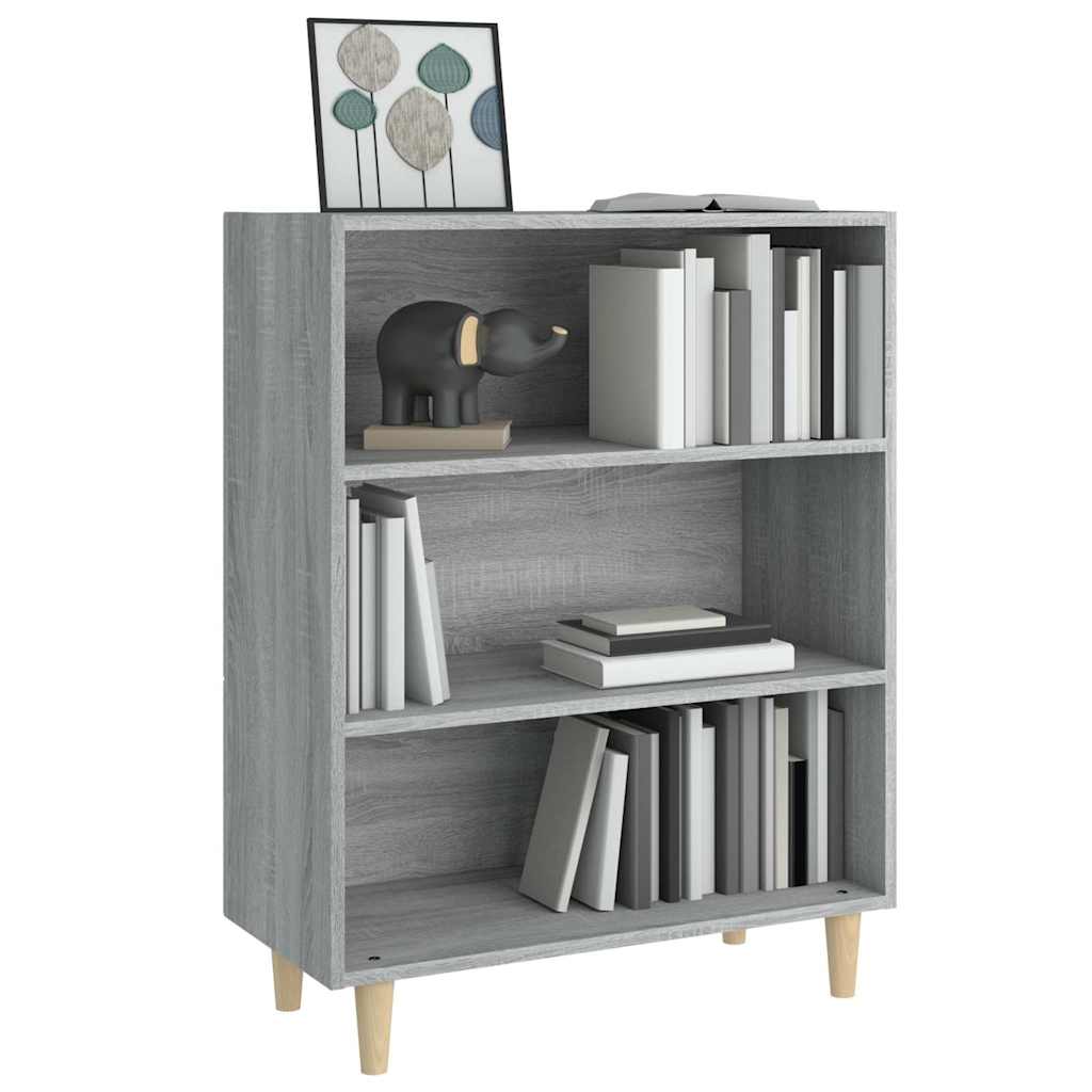 Sideboard Grey Sonoma 69,5x32,5x90 cm Engineered Wood