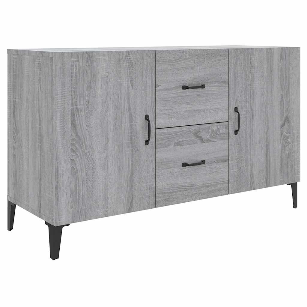 Sideboard Grey Sonoma 100x36x60 cm Engineered Wood