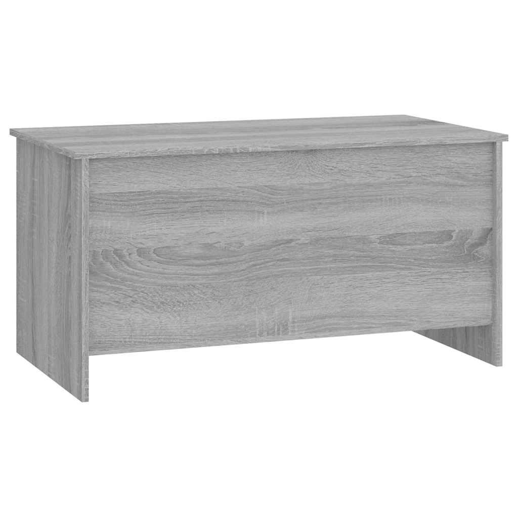 Coffee Table Grey Sonoma 102x55,5x52,5 cm Engineered Wood