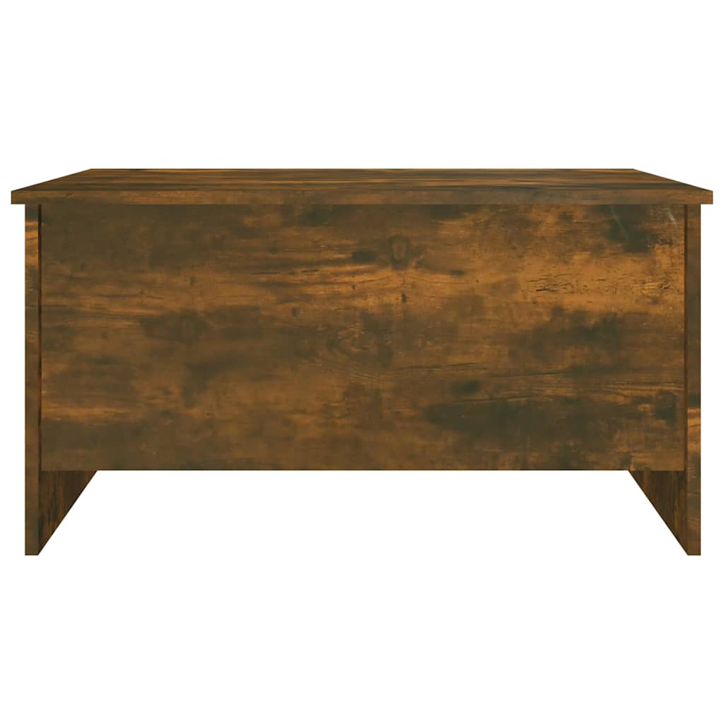 Coffee Table Smoked Oak 80x55,5x41,5 cm Engineered Wood