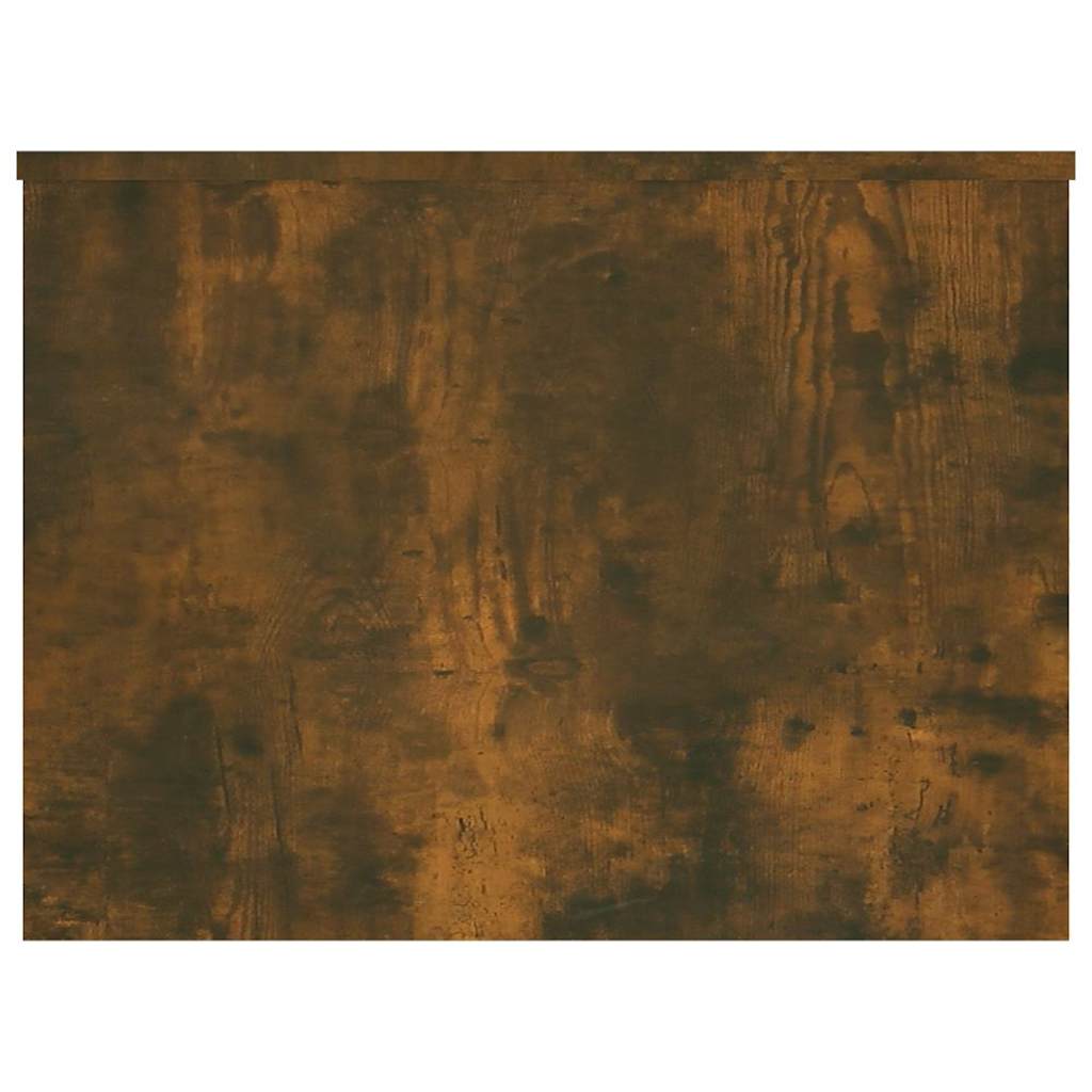 Coffee Table Smoked Oak 80x55,5x41,5 cm Engineered Wood