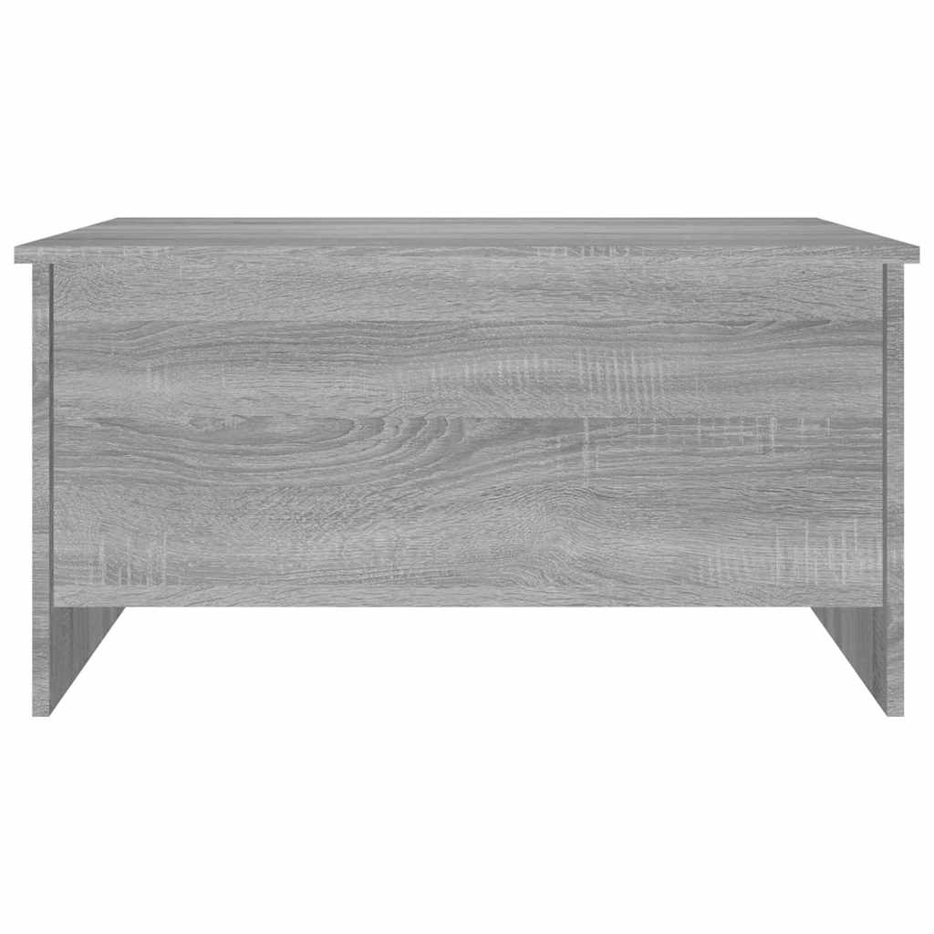 Coffee Table Grey Sonoma 80x55,5x41,5 cm Engineered Wood