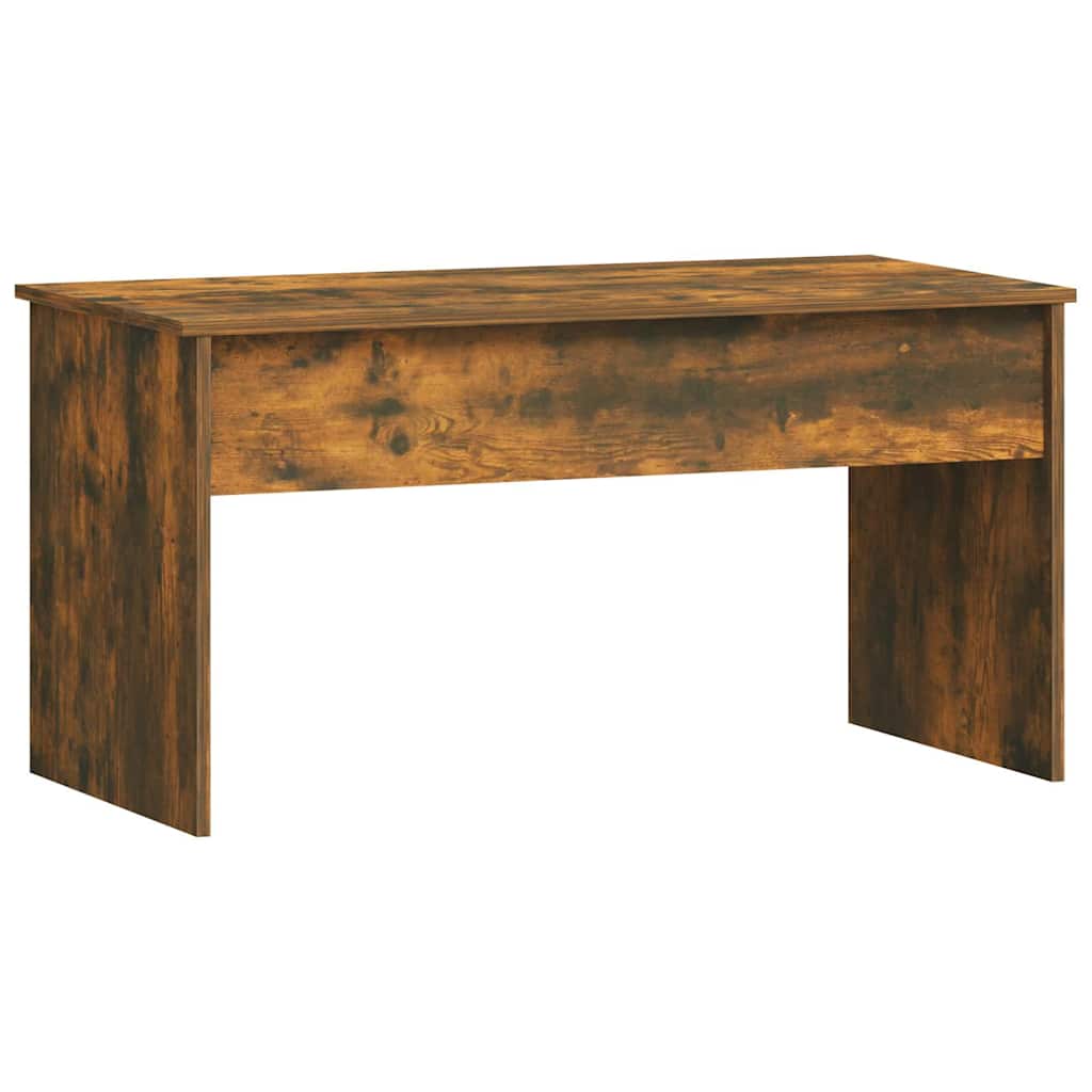 Coffee Table Smoked Oak 102x50,5x52,5 cm Engineered Wood