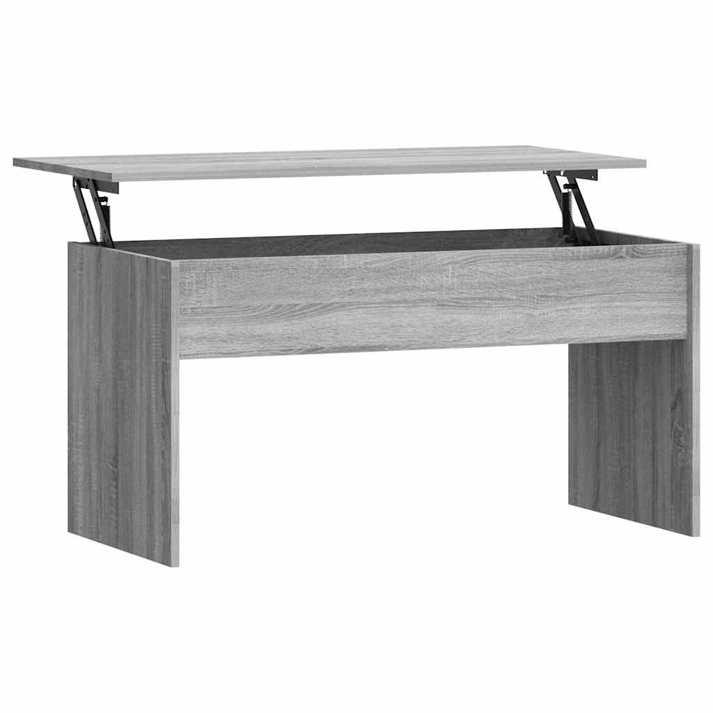 Coffee Table Grey Sonoma 102x50,5x52,5 cm Engineered Wood