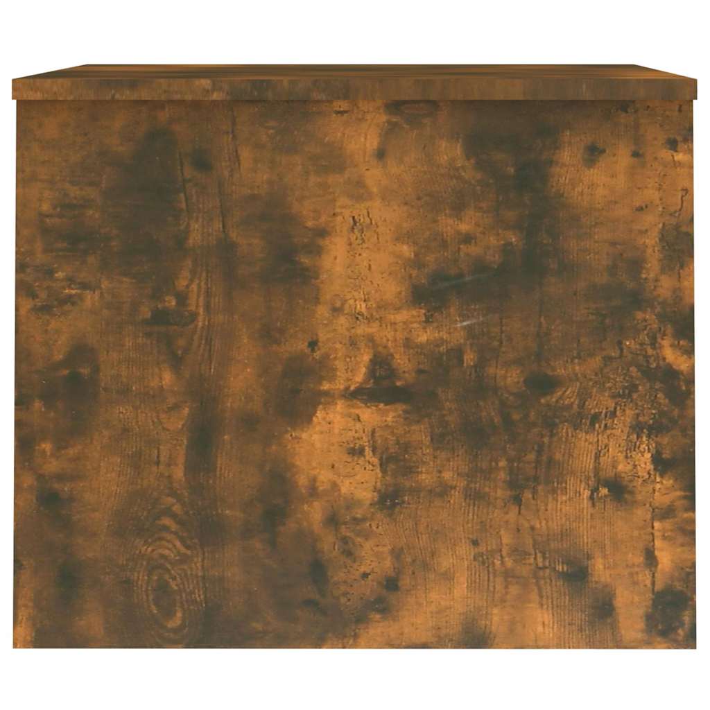Coffee Table Smoked Oak 80x50,5x41,5 cm Engineered Wood