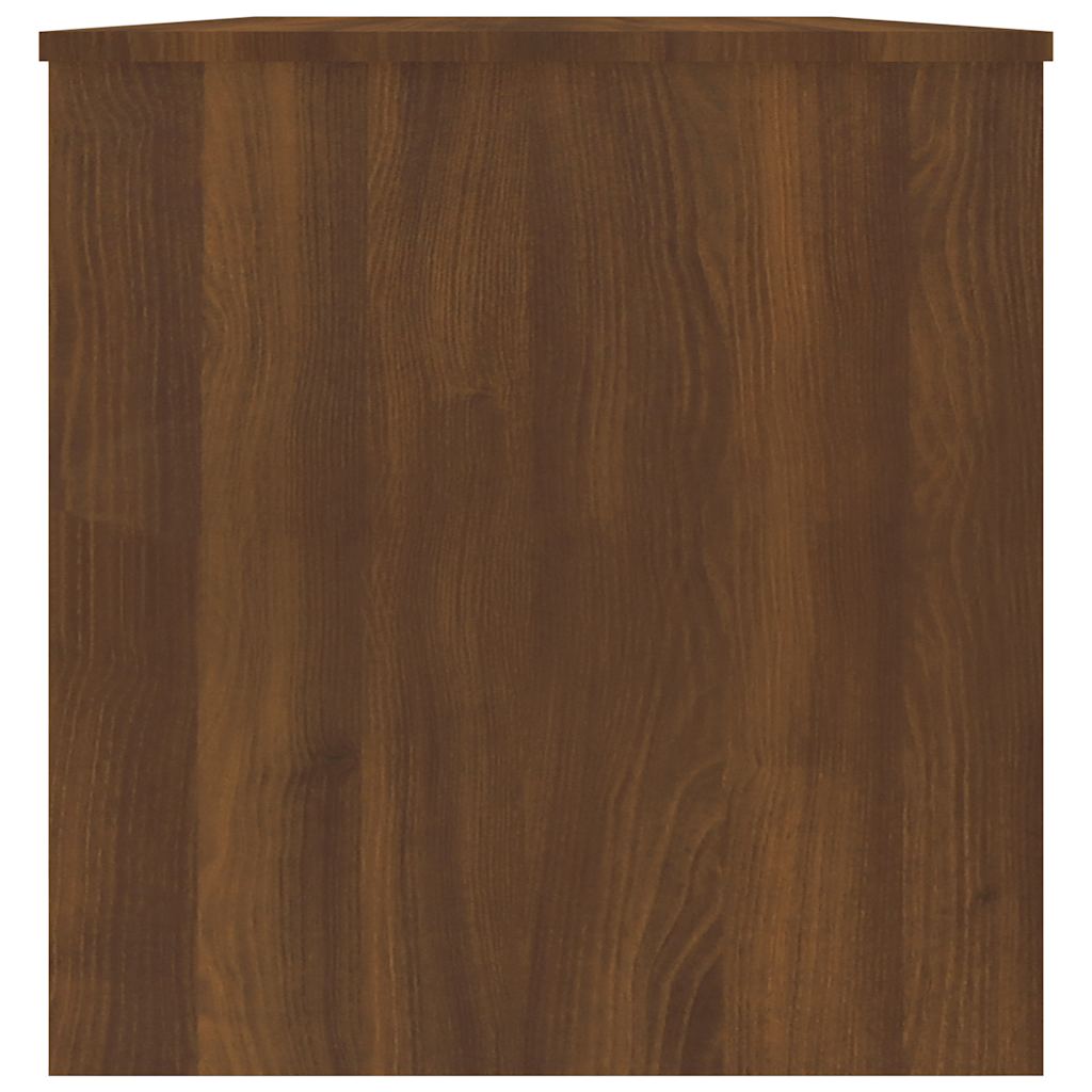 Coffee Table Brown Oak 102x50x52,5 cm Engineered Wood