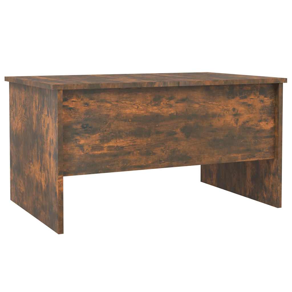 Coffee Table Smoked Oak 80x50x42,5 cm Engineered Wood