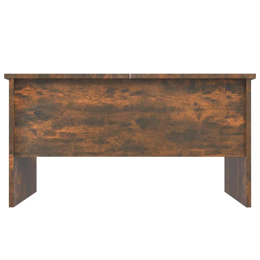 Coffee Table Smoked Oak 80x50x42,5 cm Engineered Wood