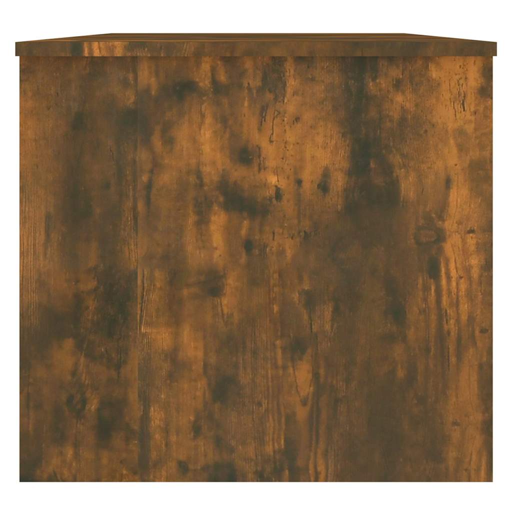 Coffee Table Smoked Oak 102x50,5x46,5 cm Engineered Wood