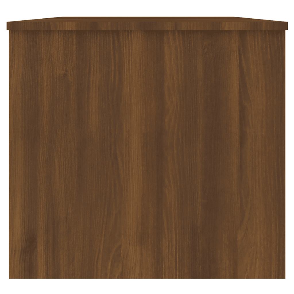Coffee Table Brown Oak 102x50,5x46,5 cm Engineered Wood