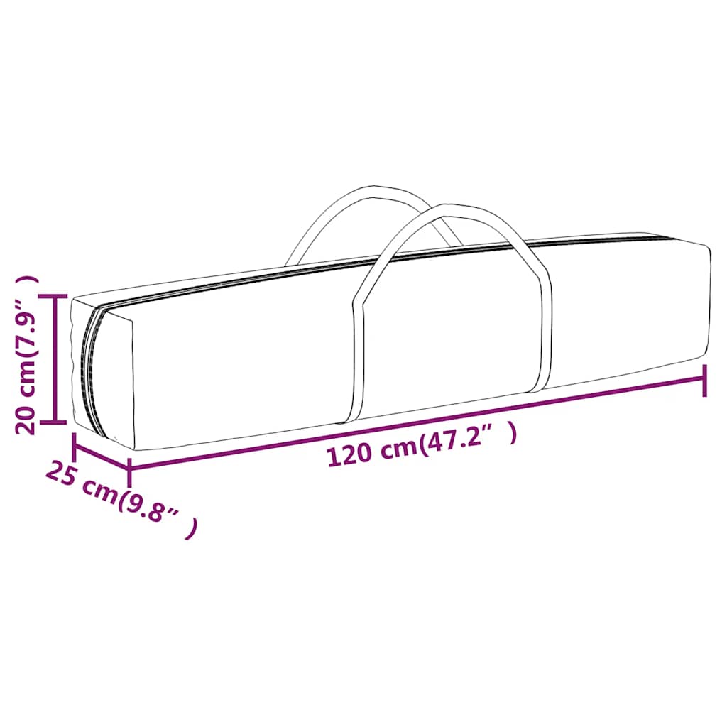 Folding Party Tent with Sidewalls Red 3x6 m
