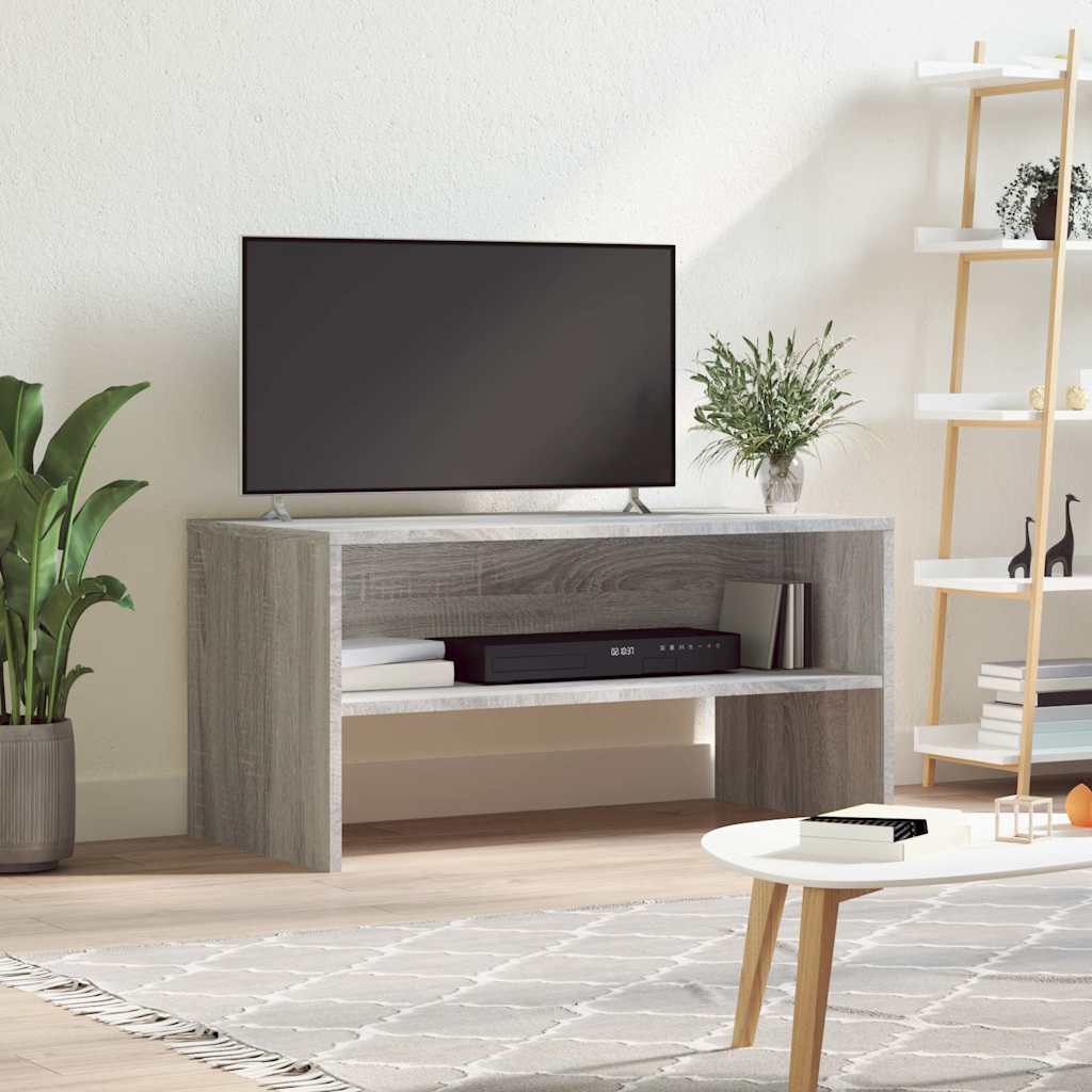 TV Cabinet Grey Sonoma 80x40x40 cm Engineered Wood