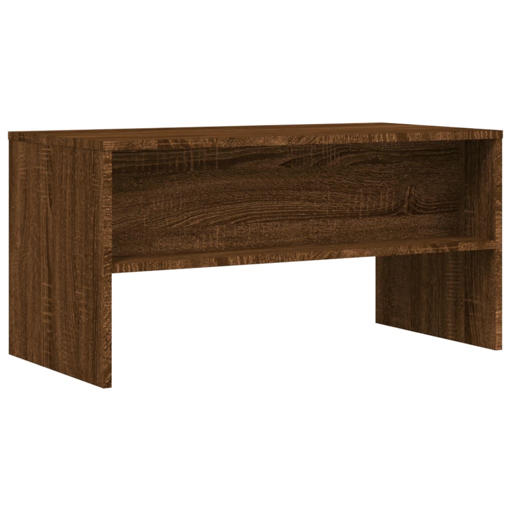 vidaXL TV Cabinet Brown Oak 80x40x40 cm Engineered Wood