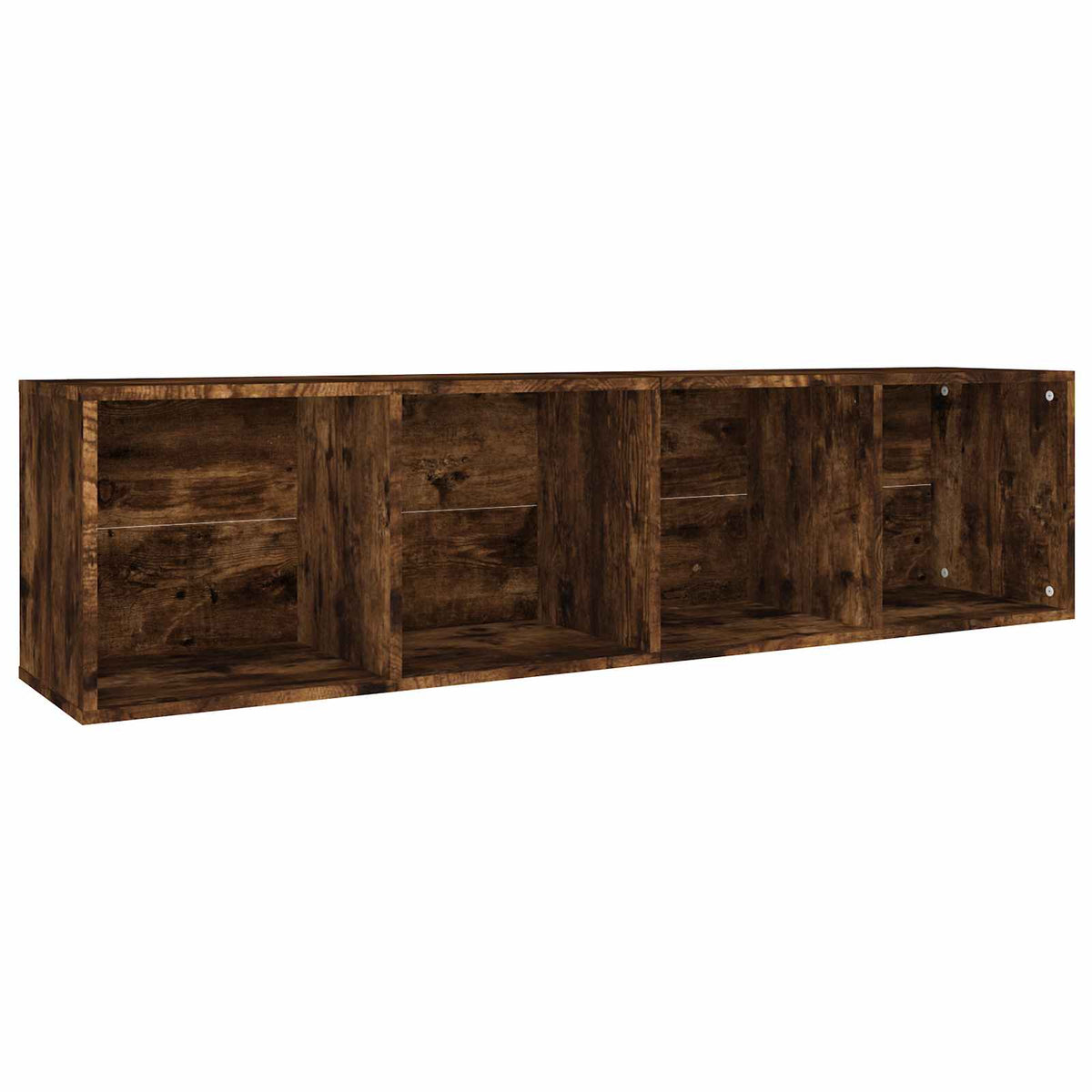 Book Cabinet/TV Cabinet Smoked Oak 36x30x143 cm Engineered Wood