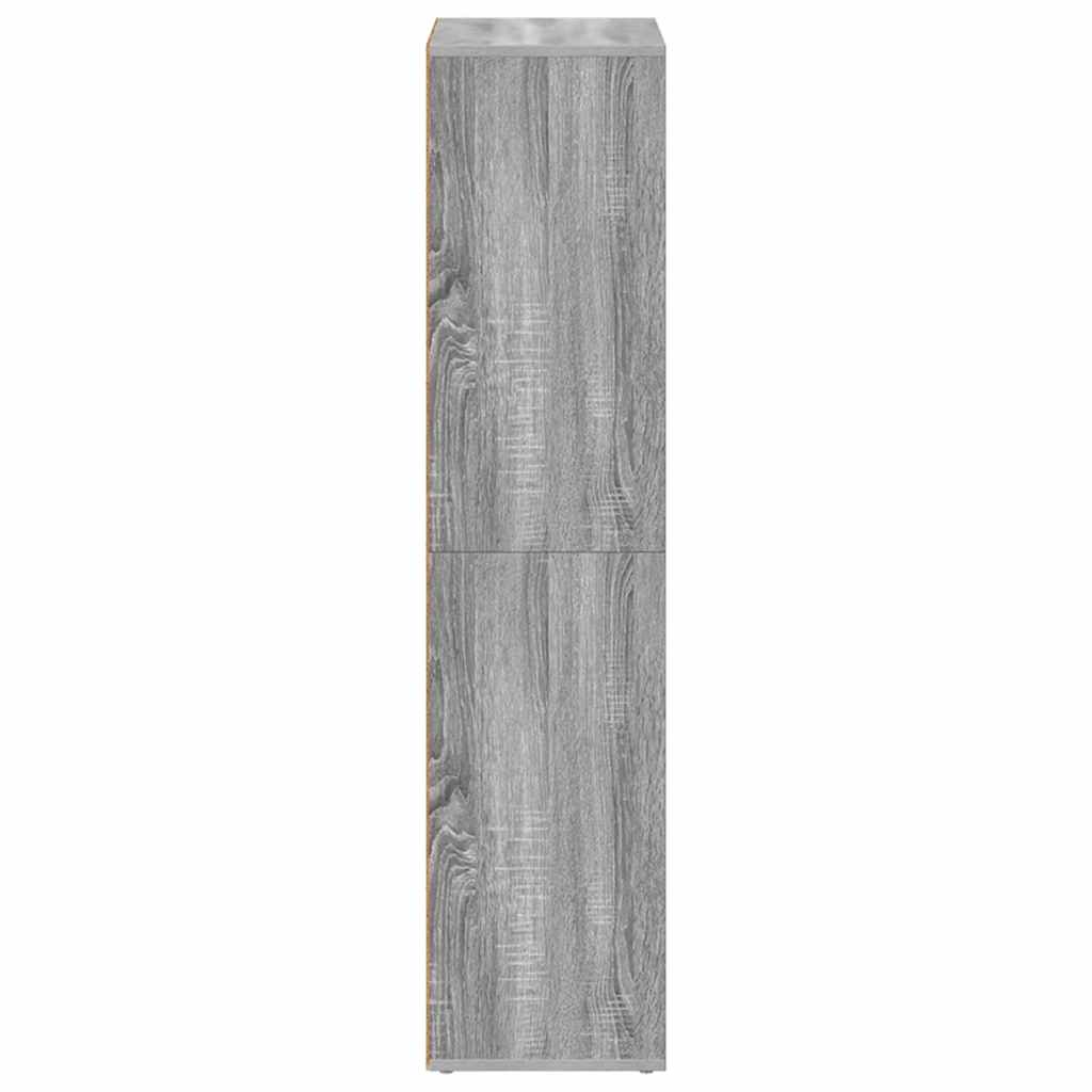 Book Cabinet/Sideboard Grey Sonoma 66x30x130 cm Engineered Wood