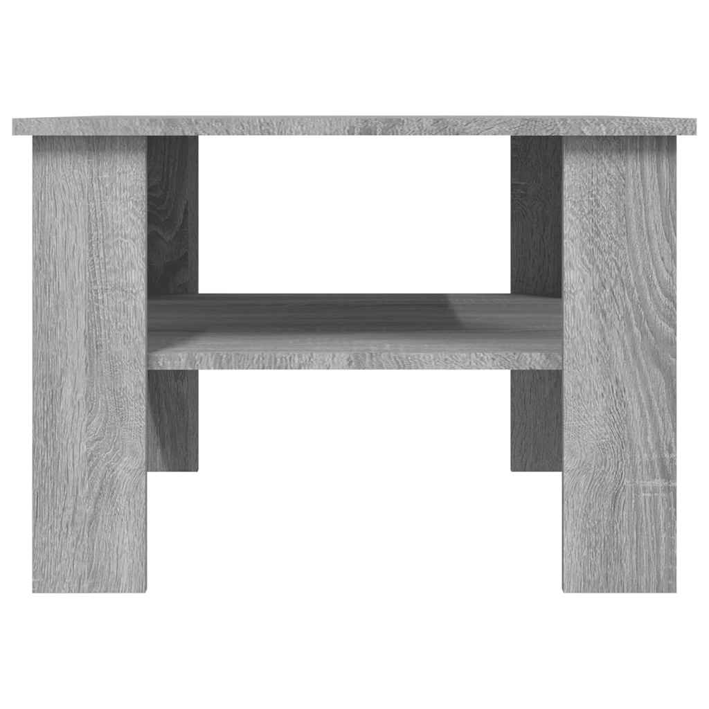 Coffee Table Grey Sonoma 60x60x42 cm Engineered Wood