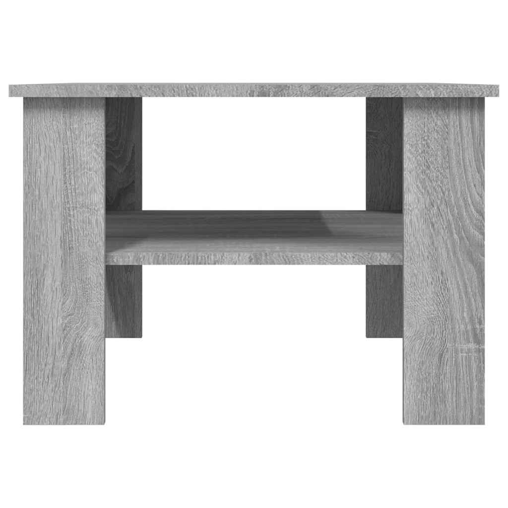 Coffee Table Grey Sonoma 60x60x42 cm Engineered Wood