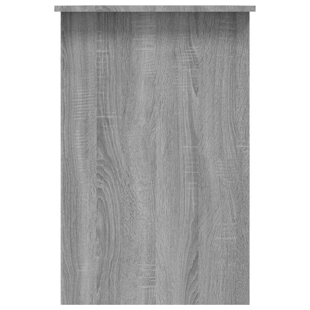 Desk Grey Sonoma 100x50x76 cm Engineered Wood