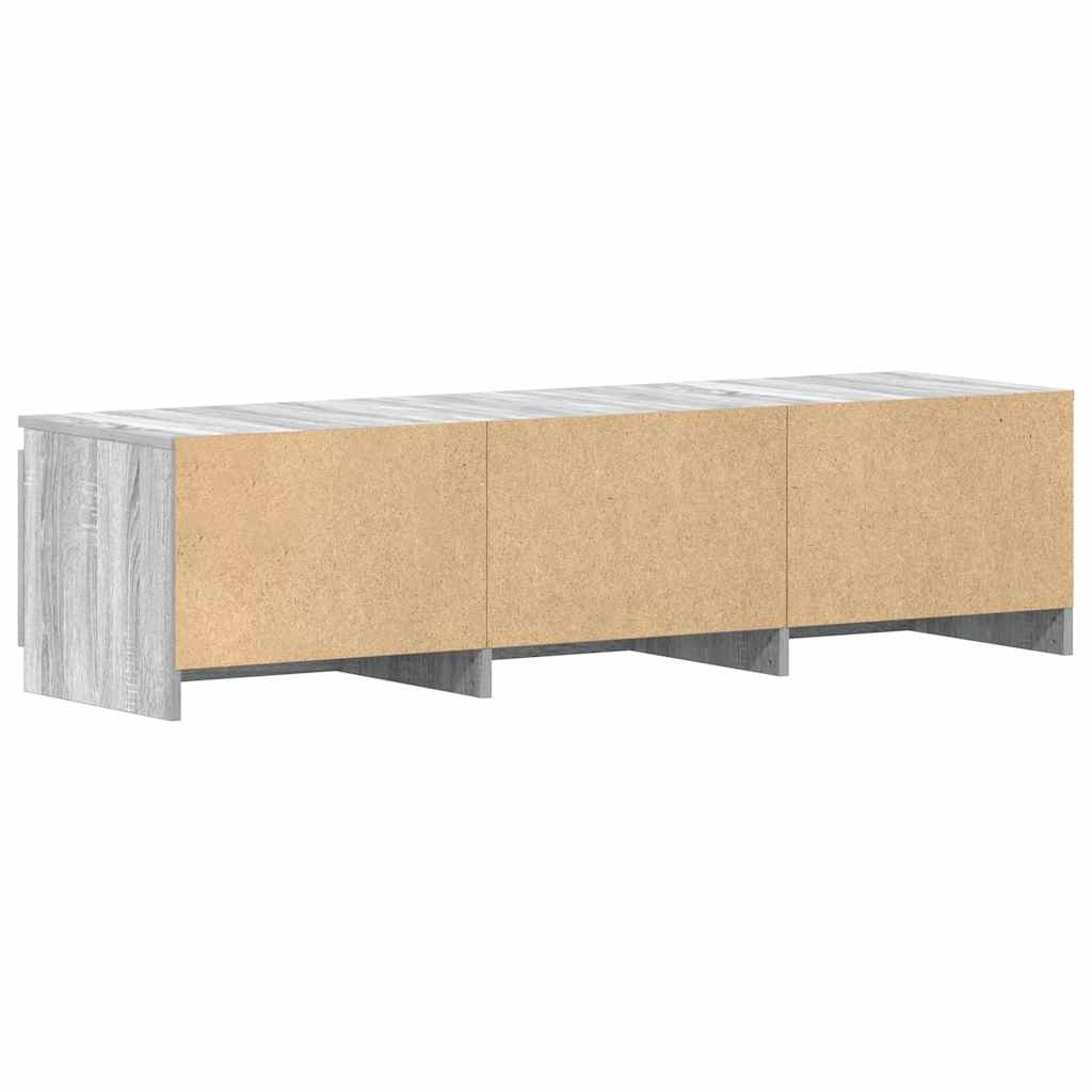 TV Cabinet Grey Sonoma 140x40x35,5 cm Engineered Wood