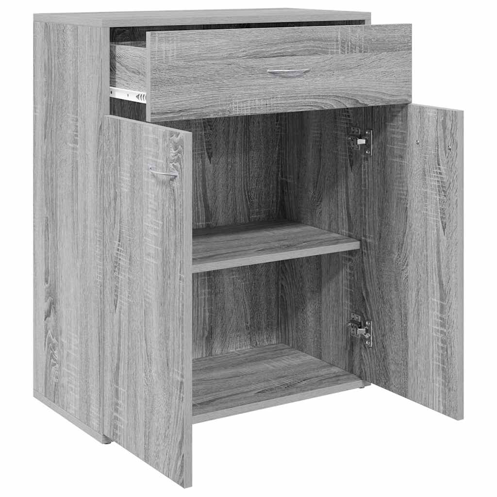 Sideboard Grey Sonoma 60x30x75 cm Engineered Wood