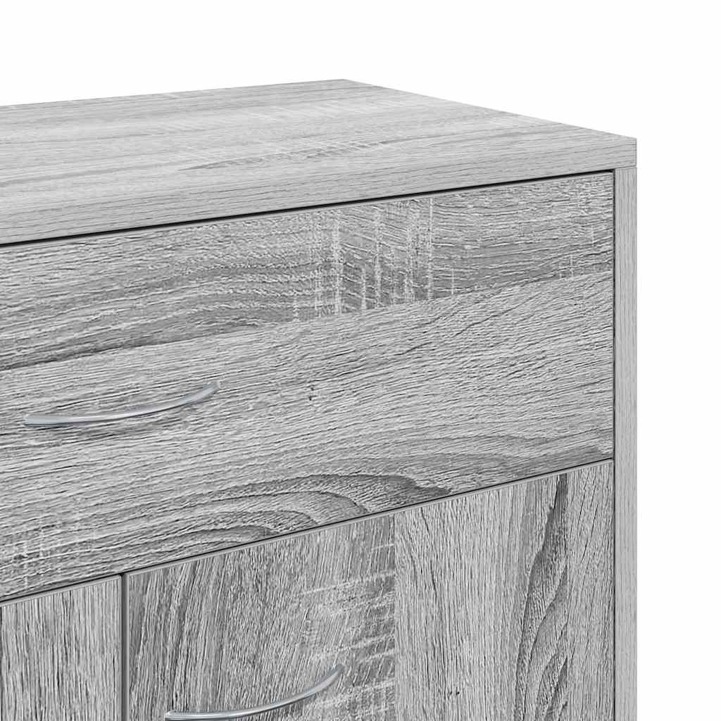 Sideboard Grey Sonoma 60x30x75 cm Engineered Wood