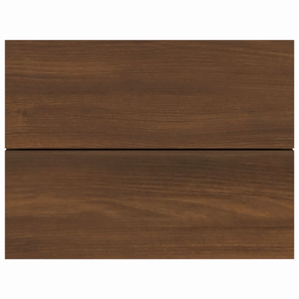 vidaXL Bedside Cabinets 2 pcs Brown Oak 40x30x30 cm Engineered Wood