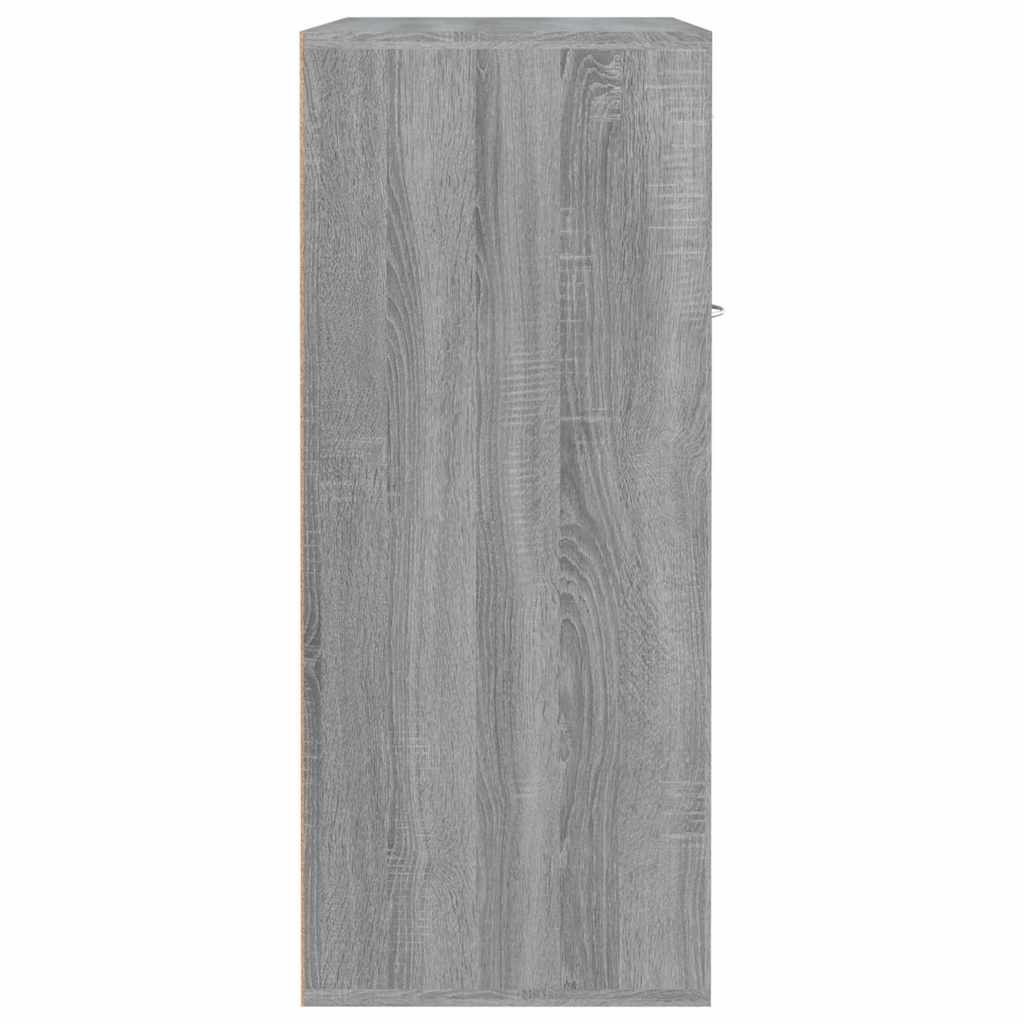 Shoe Cabinet Grey Sonoma 60x35x84 cm Engineered Wood