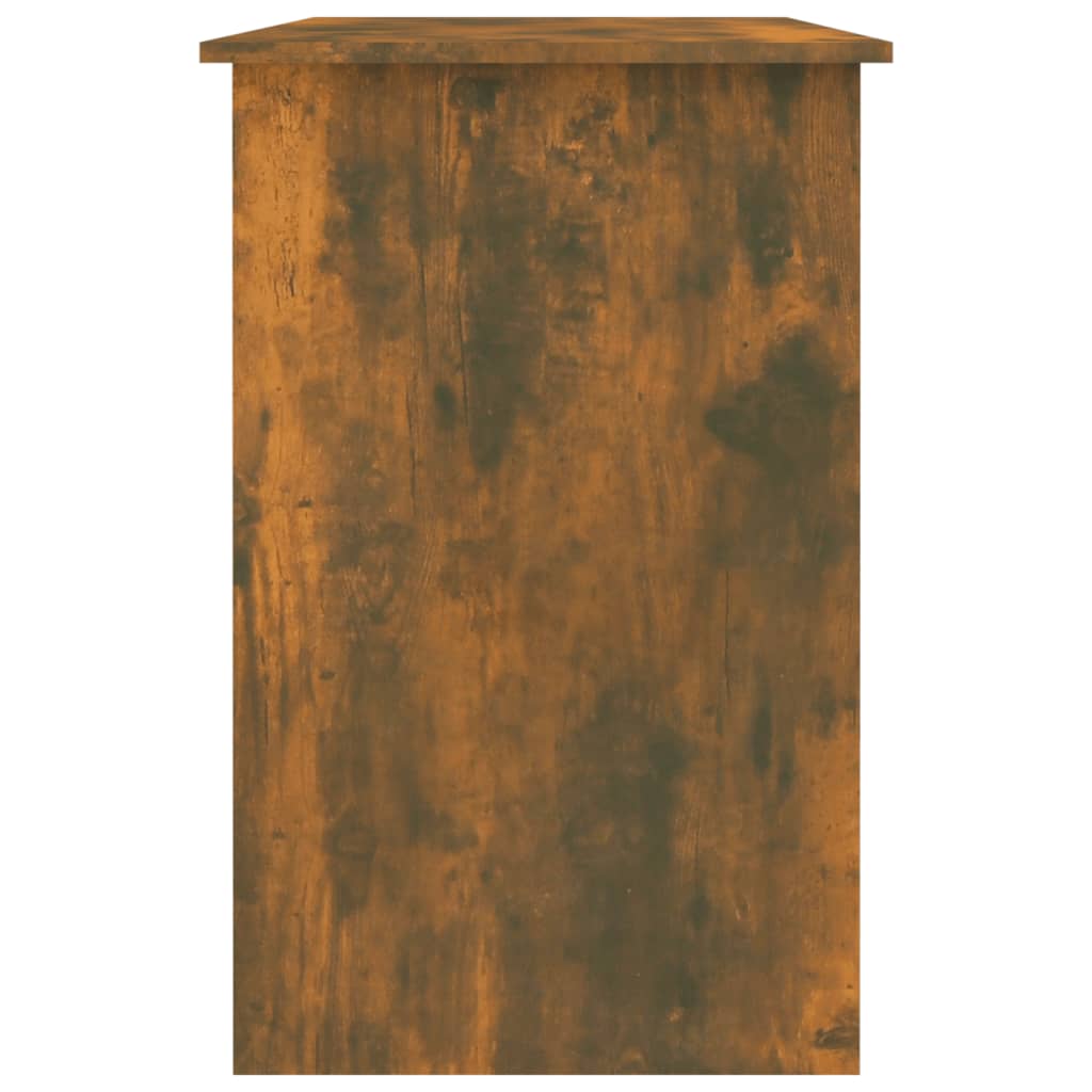 Desk Smoked Oak 100x50x76 cm Engineered Wood