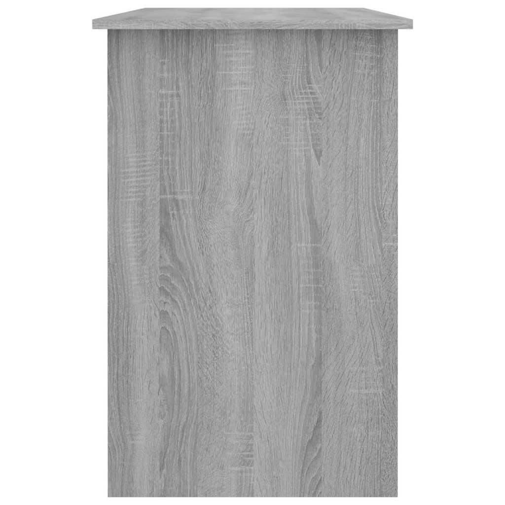 Desk Grey Sonoma 100x50x76 cm Engineered Wood