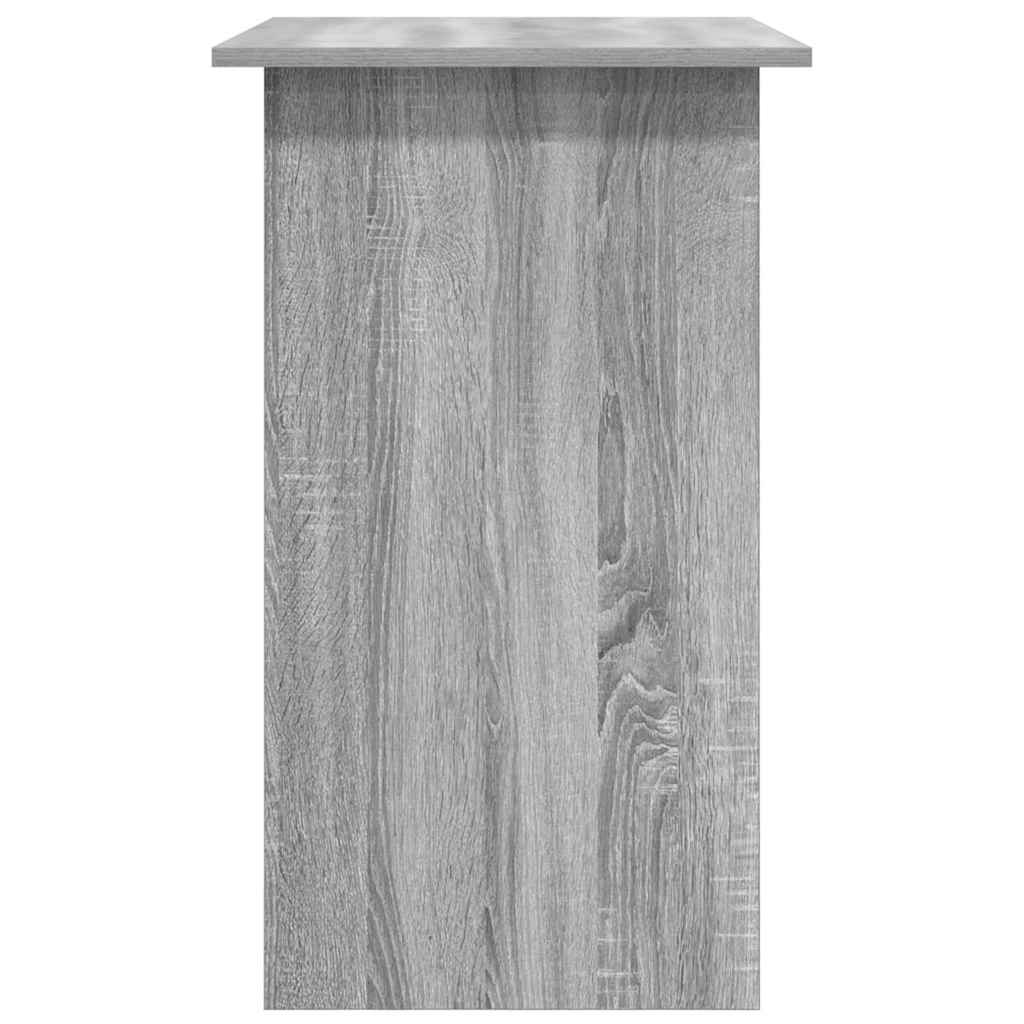 vidaXL Desk Grey Sonoma 80x45x74 cm Engineered Wood