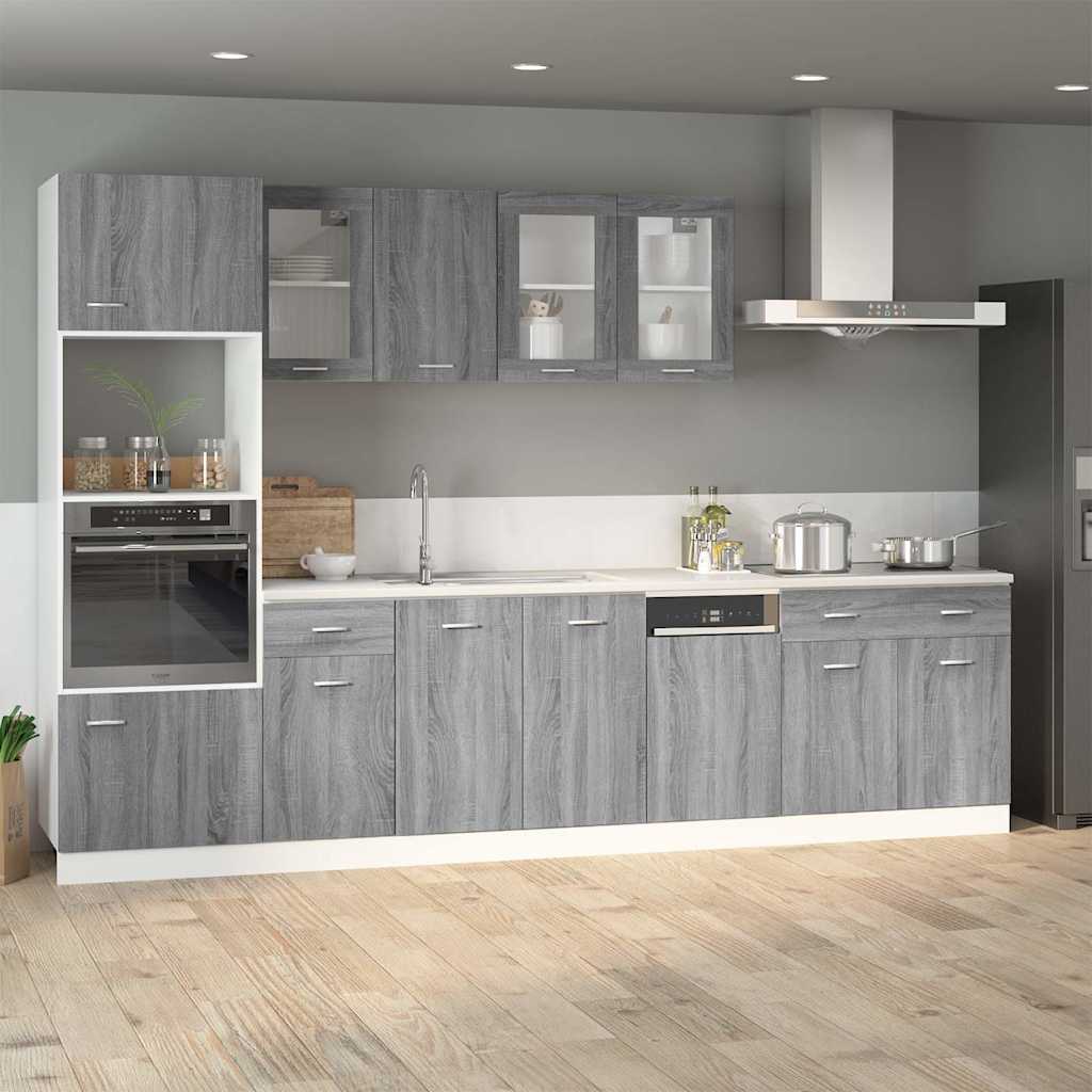 Drawer Bottom Cabinet "Lyon" Grey Sonoma 40x46x81,5 cm Engineered Wood